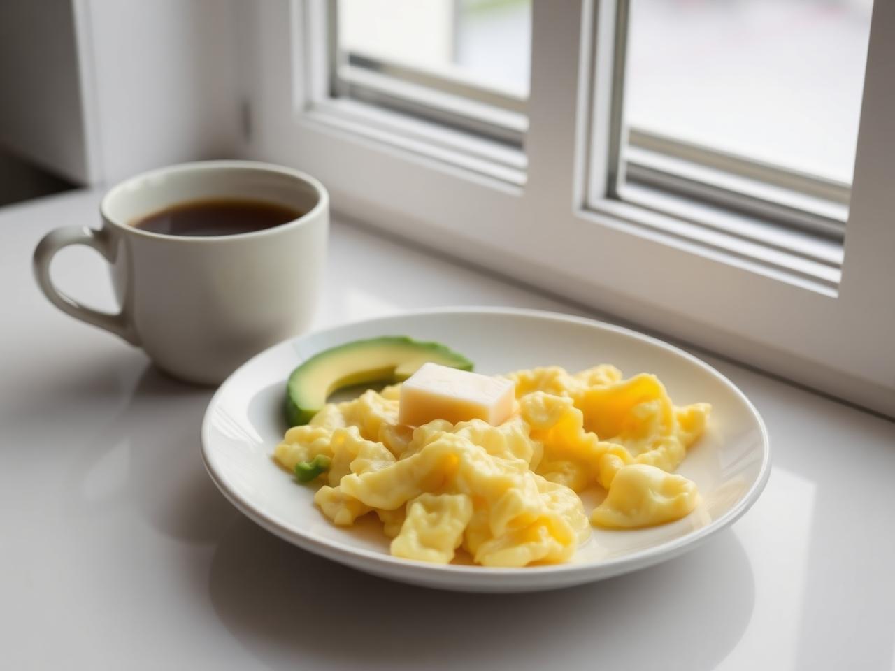 Krämig keto-frukost med ägg, avokado och smör – LCHF-recept för nybörjare